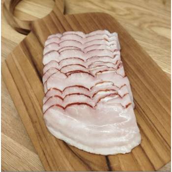 Bacon fumé en tranches