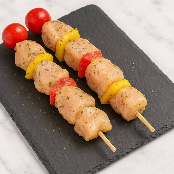 Brochettes de Poulet Thym Citron (x2)