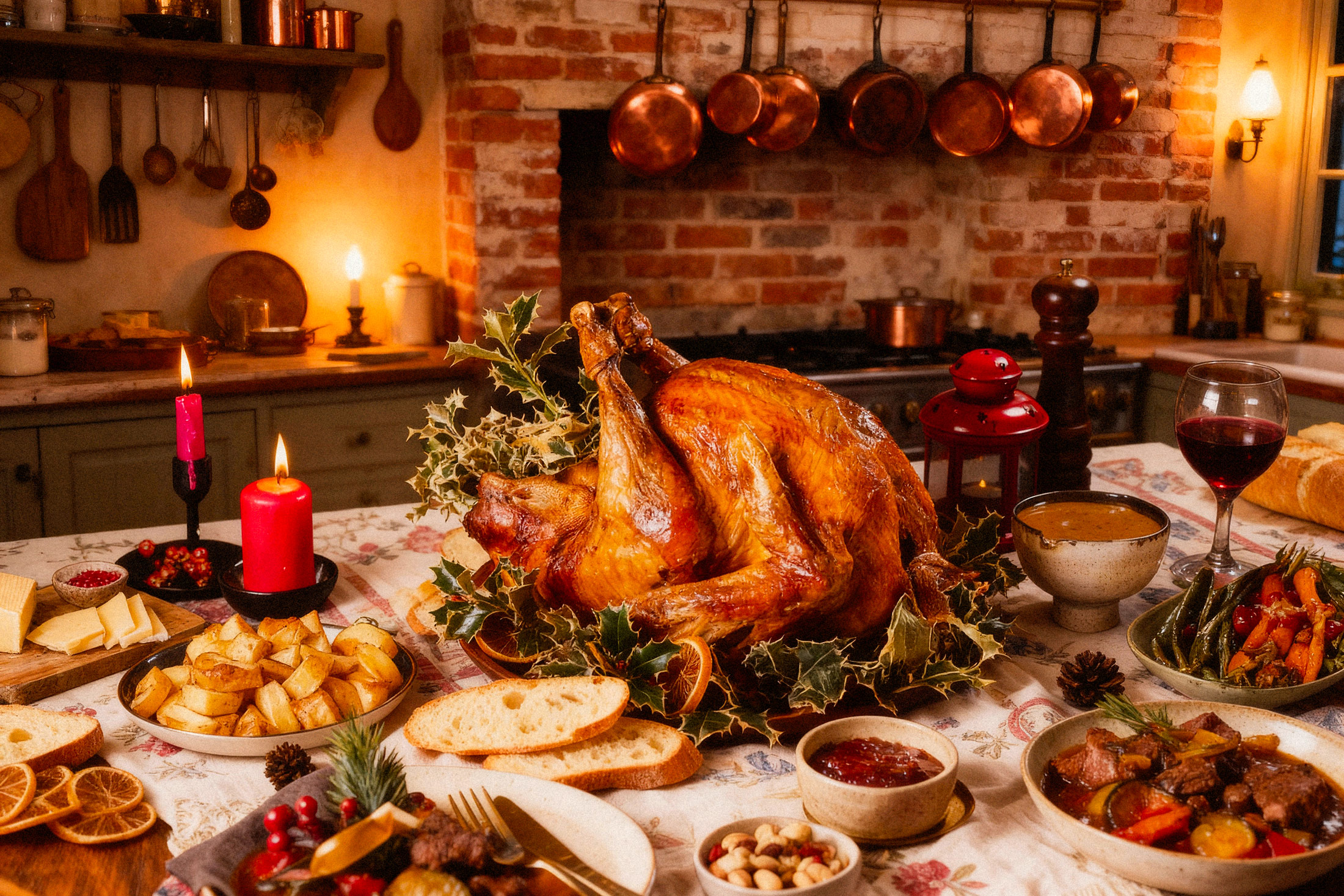 Repas de Noël en France